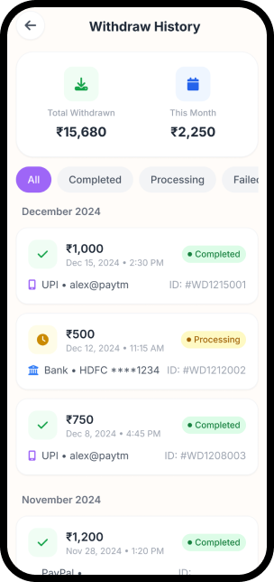 Payout Wallet